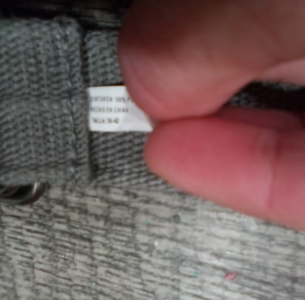 Gray Wearable Belt